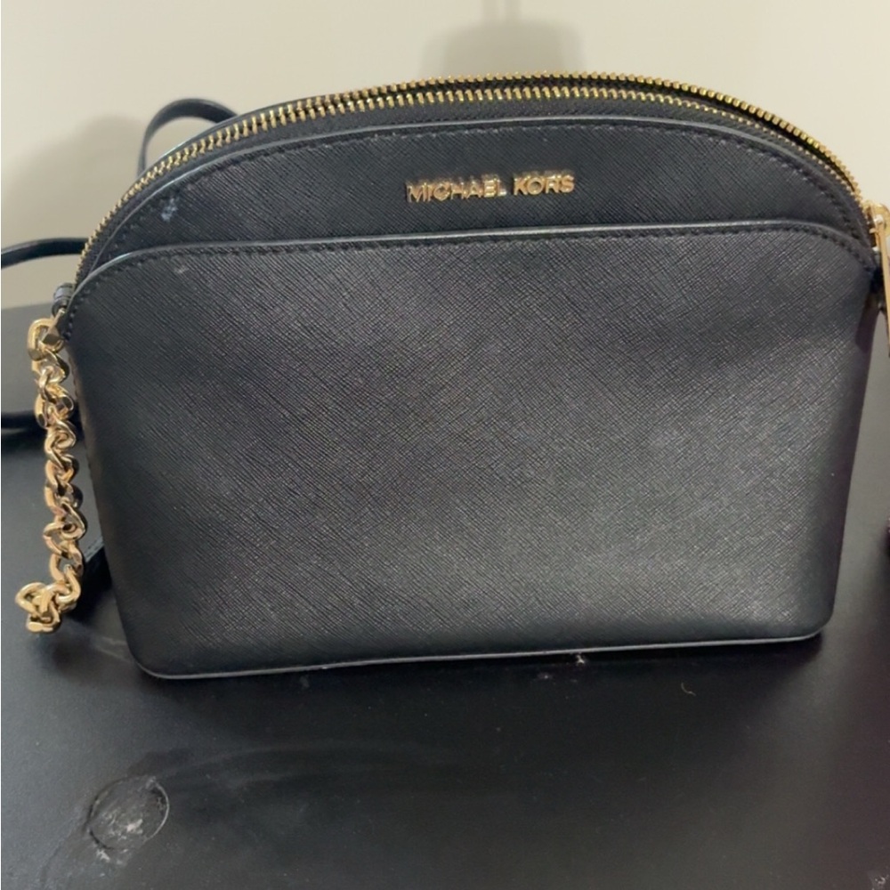 Michael Kors Black and Gold Men's Wallet